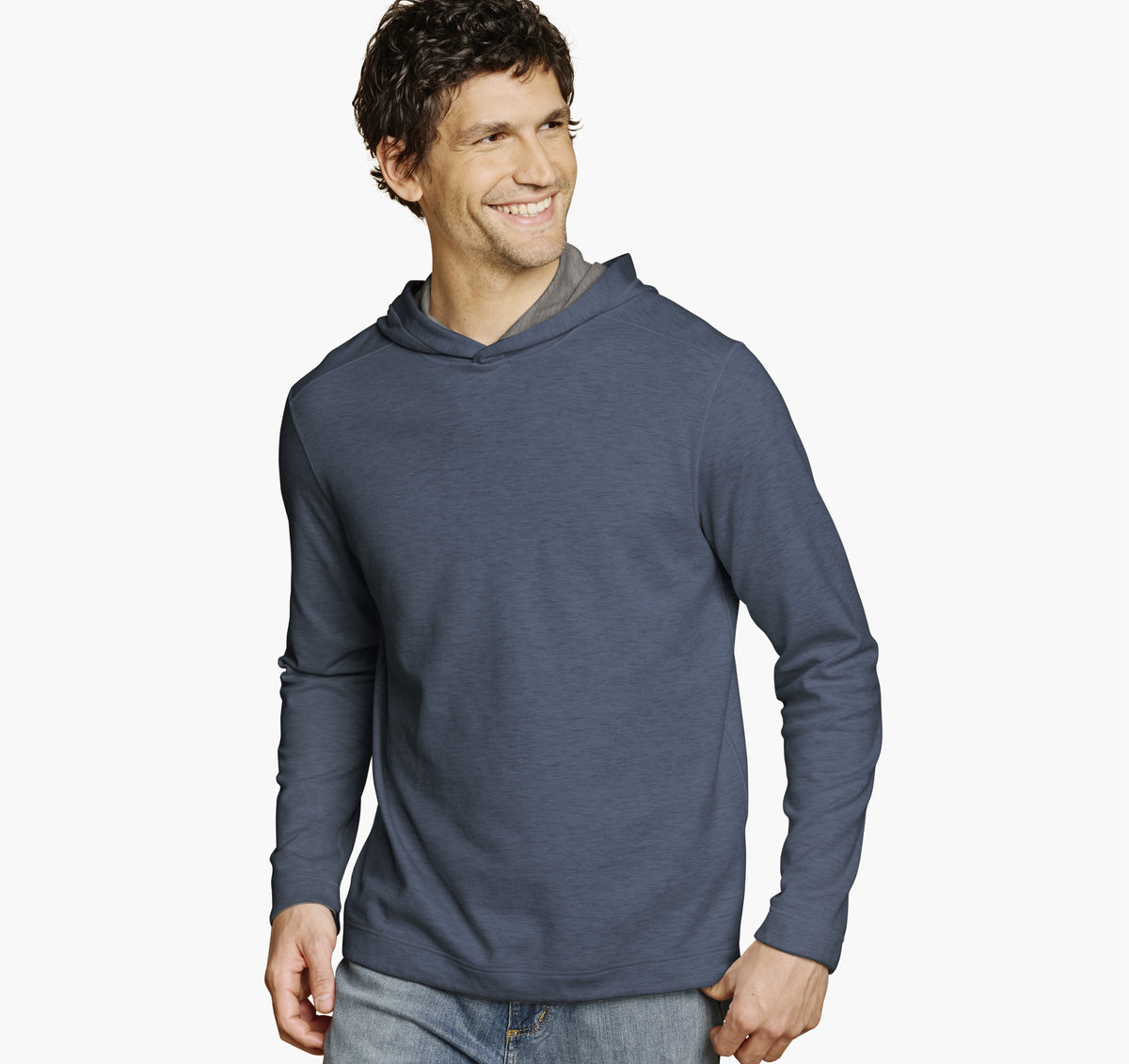 Johnston Murphy Men's Icon Reversible Hooded Pullover