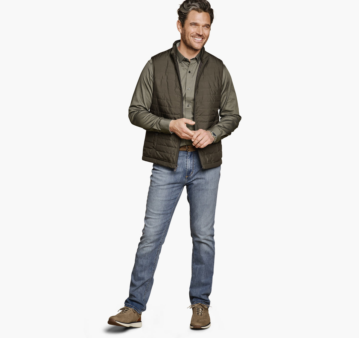 Johnston Murphy Men's Reversible Vest