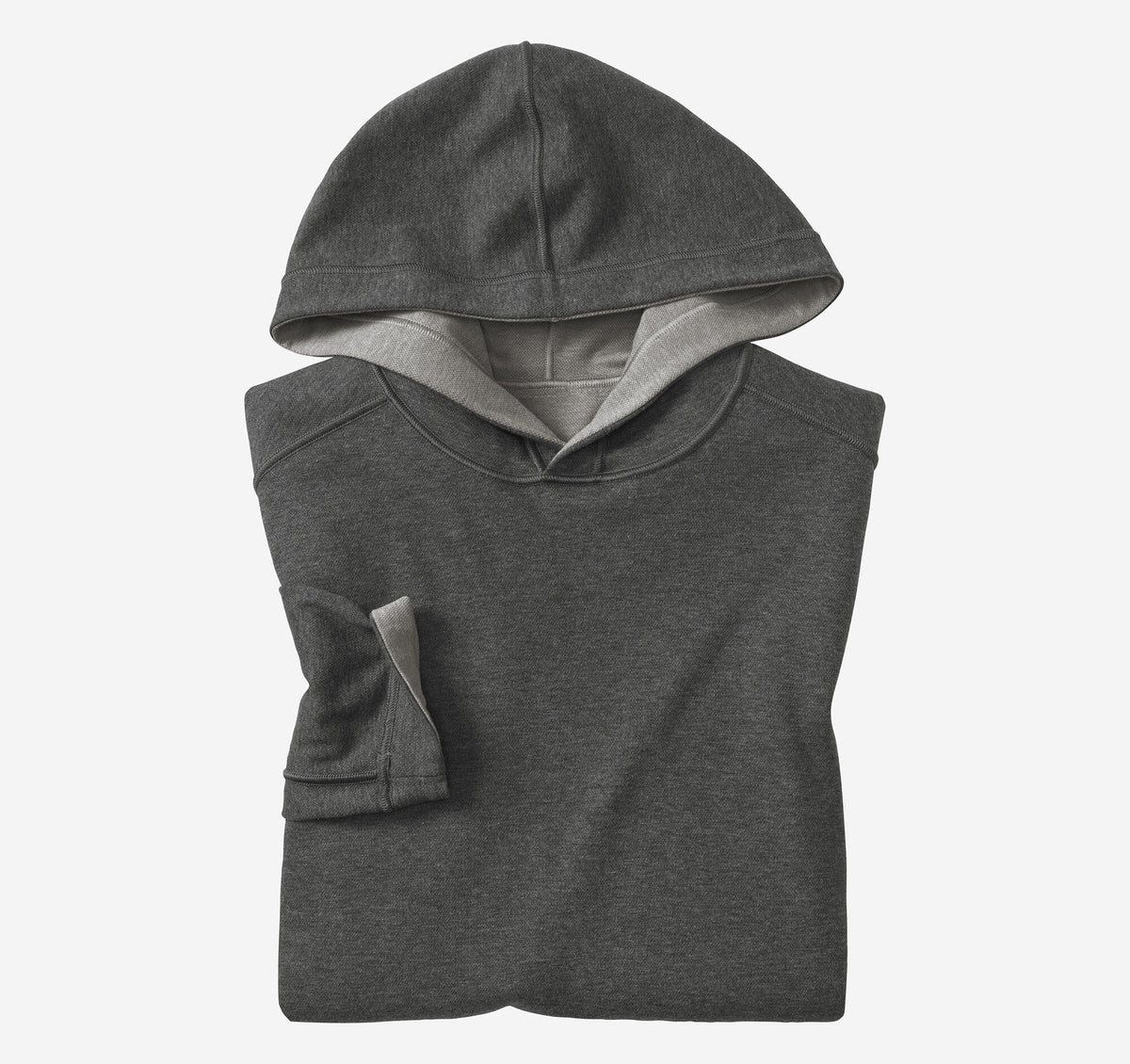 Johnston Murphy Men's Icon Reversible Hooded Pullover