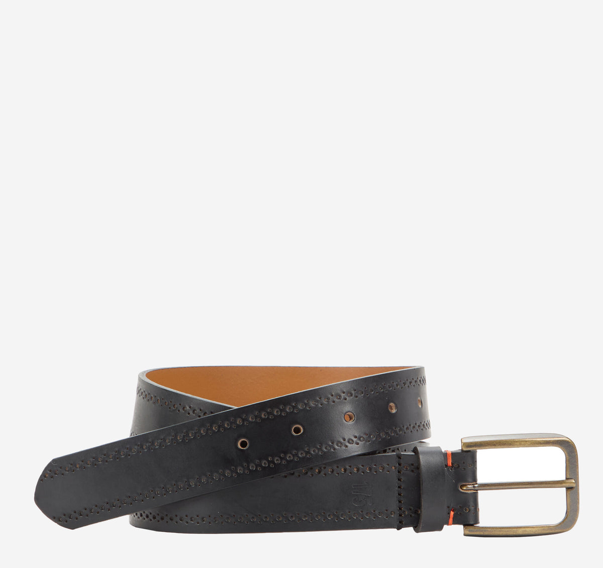 Johnston Murphy Men's 175th Anniversary Leather Belt