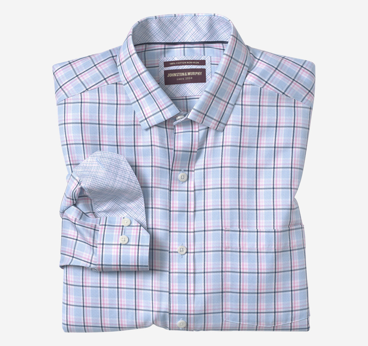 Johnston Murphy Men's Non-Iron Dress Shirt